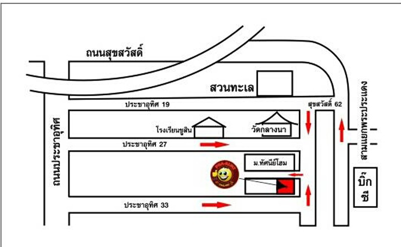 Photo map - โรงงานผลิตเสื้อครบวงจร - ผ้ากุ๊นทอทอง Photo map - โรงงานผลิตเสื้อครบวงจร - ผ้ากุ๊นทอทอง